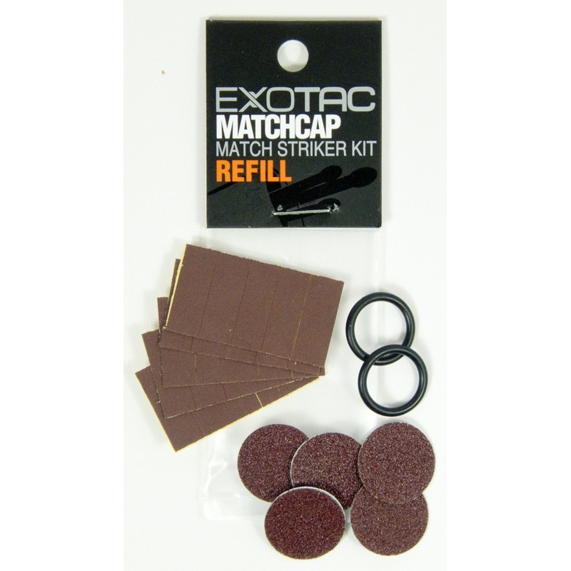 EXOTAC MATCHCAP replacement O-ring and Striker packs