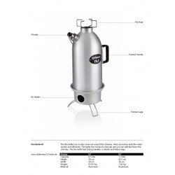 Petromax Fire Kettle fact sheet