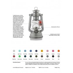 Feuerhandl 276 Hurricane Paraffin Lanterns Fact Sheet