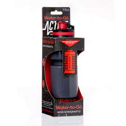 Water To Go Active Bottle 750ml 75cl.  Safe water on the move
