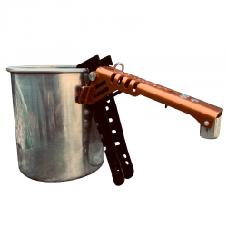 Outdoor Element’s Handled holding a pot