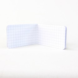 Recycled Firefigher - Micro Notebook | open