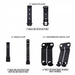 One Shear - holster, clip options