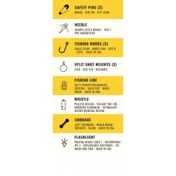 Wazoo Adventure Kit Contents list