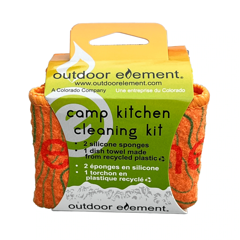 Outdoor Element Camp Kitchen Cleaning Set