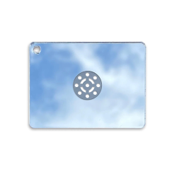 Wazoo Flare Mini Signal Mirror front reflective surface