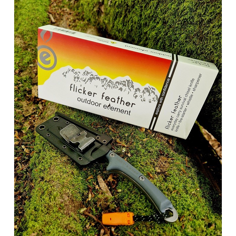 Outdoor element flicker feather with box