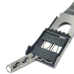 Grim Workshop - Mini Hook Micro Tool carried in a wazoo cache belt