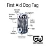 Grim Workshop - First Aid Emergency Dog Tag Necklace Description and functions