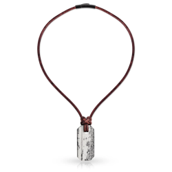 Wazoo Viking Whetstone Sharpening Necklace rare with new clasp