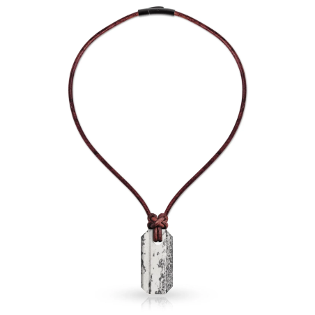 Wazoo Viking Whetstone Sharpening Necklace rare with new clasp