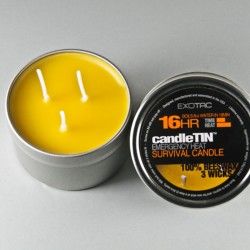 EXOTAC Candle Tin Large hot burn 16 hour burn time