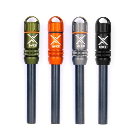 EXOTAC fireROD Firesteel Olive Drab Black Gunmetal Orange
