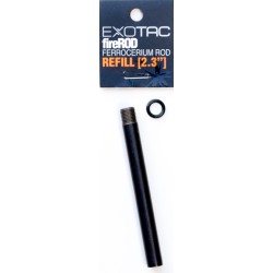EXOTAC fireROD replacement Ferrocerium Fire Steel 2.4" refill kit