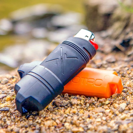 Exotac fireSLEEVE for Bic Lighter uk orange and black