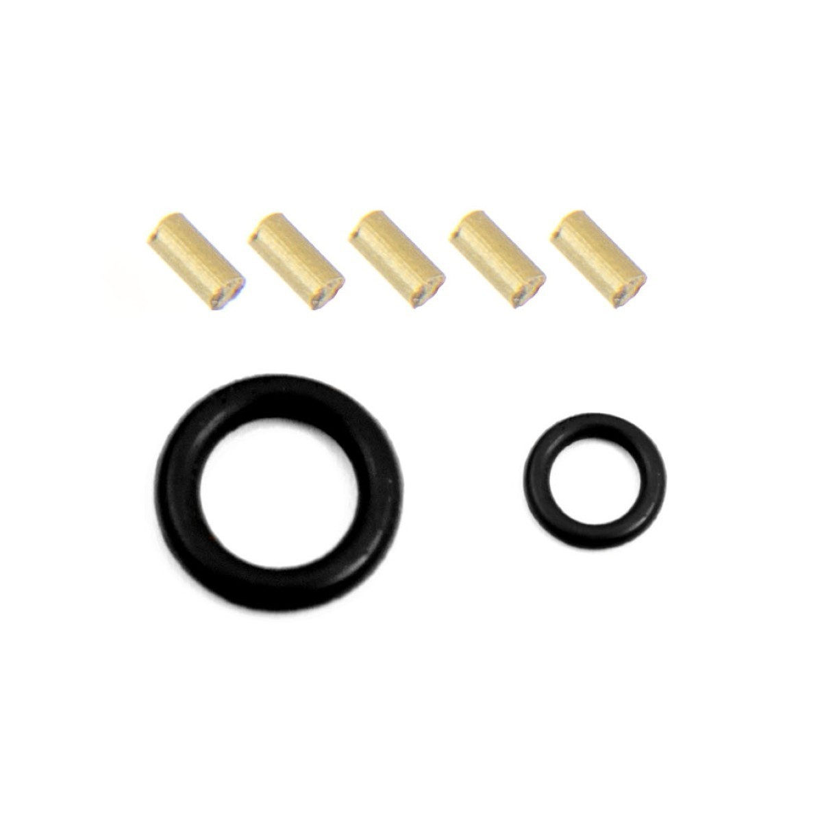 Exotac nanoSPARK Refill Flint Kit contains 5 flints and 2 o-rings