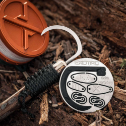 exotac reelkit with the gaff fishing kit and xreel grim workshop on branch