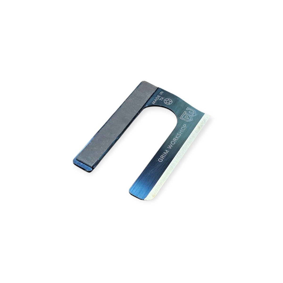 Grim Workshop small Credit Card sized Tool for your inside wallet glow in the dark handle fire starter cutter