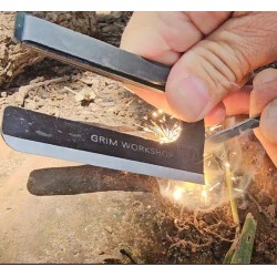 Grim Workshop Firefly Credit Card Tool fire starter premium 1095 high carbon steel