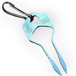 Tweezkey Key Shaped High Carbon Steel Tweezer Tool