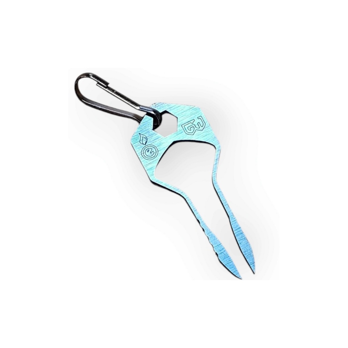 Tweezkey Key Shaped High Carbon Steel Tweezer Tool