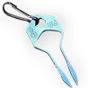 Tweezkey Key Shaped High Carbon Steel Tweezer Tool