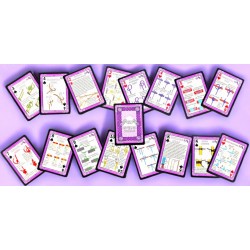 Grim Workshop Survival Playing Cards Cordage Deck two half-hitch, the square knot, the bowline, and the double bowline