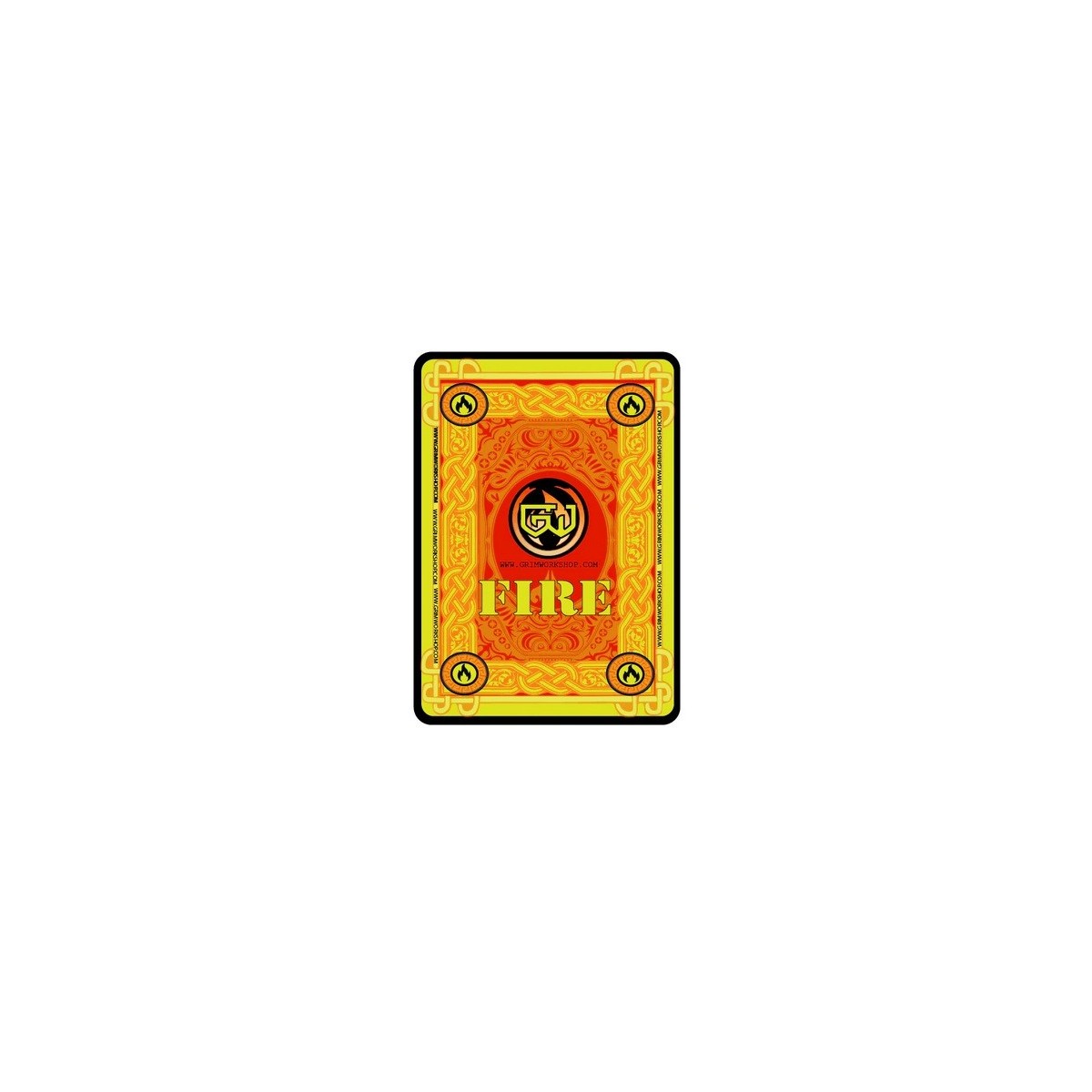 Grim Workshop Survival Playing Cards Fire Deck