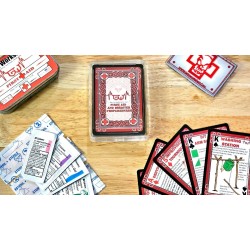 Grim Workshop Survival Playing Cards first aid Deck Water-Resistant Material