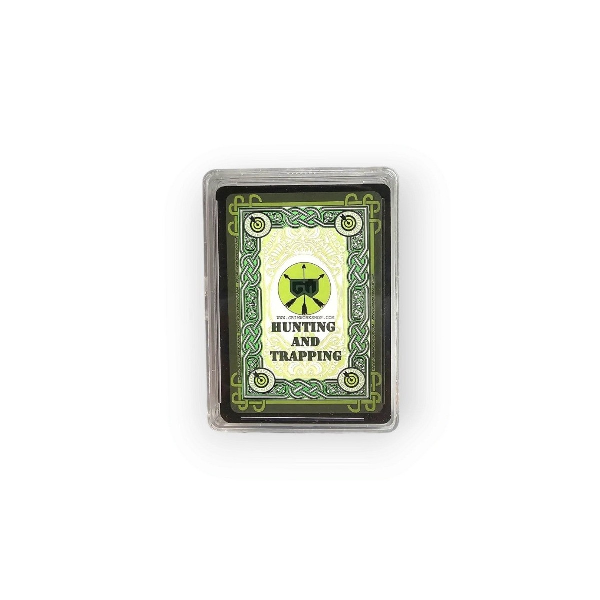 Grim Survival Playing Cards Hunting and Trapping Deck playing cards