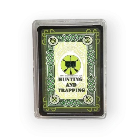Grim Survival Playing Cards Hunting and Trapping Deck playing cards