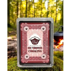 Grim Workshop Survival Playing Cards Outdoor Cooking and Water grilling roasting steaming braising spit roast grilling