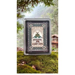 Grim Survival Playing Cards Shelter Building and Camp Life Techniques