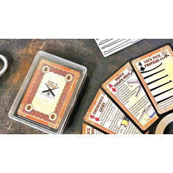 Grim workshop Lock Picking and Urban Survival deck 54 Plastic Carrying Case