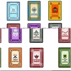 Grim Survival Playing Cards 9 nine deck bundle survival cards 54 card per deck
