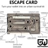 Grim Worksho Escape and Evasion Kit Compact Lock Bypass Tools Escape and Evasion Card