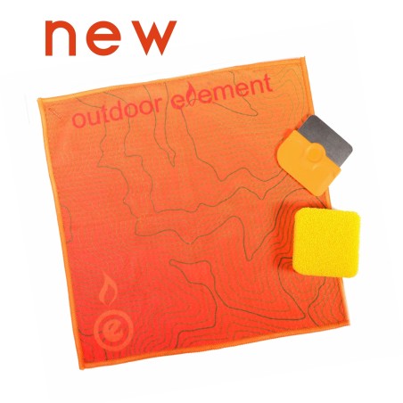 Outdoor Element scrub n scrape camp kitchen cleaning kit