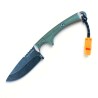 Outdoor Element Scout Feather Knife V2 Olive Drab Scales at an angle Scout Green