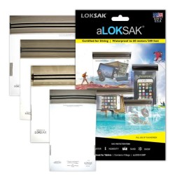 aLOKSAK Waterproof Bag aLOK4-SMP small multipack set pack of four