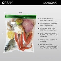 loksak OPSAK bag waterproof odor barrier bag seals away food smells